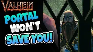 This creature can use the portal too! - Valheim Tips & Tricks
