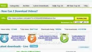 How to download Youtube Videos For Free Online (About 4 mins) No Signup Required