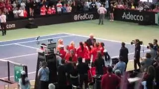 Canada vs Serbie Fed Cup 2014 Montreal