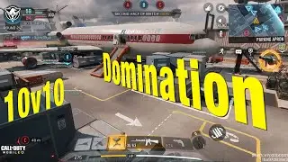 Call of Duty Mobile : 10v10 Domination Gameplay (No Commentary)