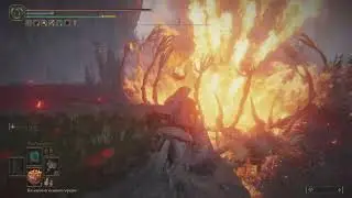 Похождение Зелёного человечка в DLC ELDEN RING (Великан печи)