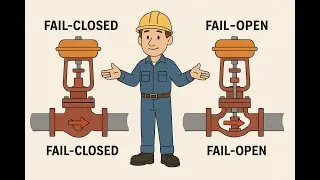Fail Open vs. Fail Closed Valves Explained — Process Control Basics