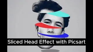 Sliced Head Effect with Picsart | Picsart Surreal Manipulation