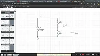 Square Wave into Low Pass filter || Circuit Design