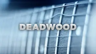 string waves of The real slow motion - Deadwood guitar cover