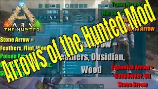 Ark The Hunted Arrow Best Type to Use - from Stone to Glass Arrows