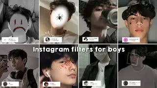 Trending Instagram Filters For Boys 2022 | You Must Try | Trendy Aesthetic Instagram Filters