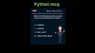 Python mcq 🤔❓ #viralshorts #python