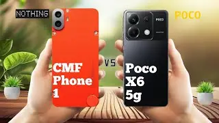 Nothing CMF Phone 1 Vs Poco X6 5g ll Full Comparison ⚡which one is best ?
