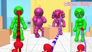 Kid vs. Human Ball 🤣😂 | Plunger Hero | Wilson Kiddy Game