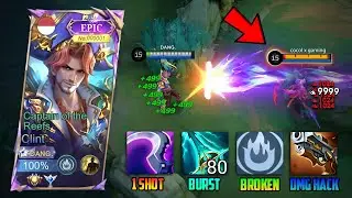 SORRY NEW META HANABI💀 MY CLINT SUPER BURST DAMAGE BUILD WILL TOTALLY DESTROY YOU!! ( MUST TRY! )