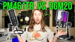 Maono PM461TR vs DGM20 Budget USB Condenser Microphone Comparison