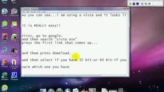 How to make your Vista Look like Mac OS X