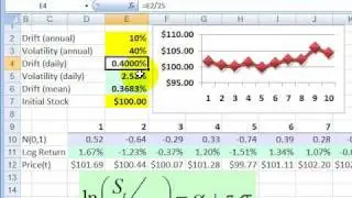 FRM: Monte carlo simulation: Brownian motion
