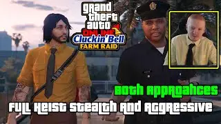 GTA Online Full Cluckin Bell Farm Raid DLC Heist Stealth And Aggressive Approach