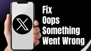 How To Fix Twitter Login Error Oops Something Went Wrong Try Again Later   (SOLVED)
