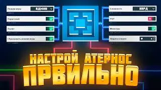 Настройка атернос сервера . Как стать админом ?