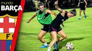 ÚLTIMO entrenamiento del BARÇA FEMENÍ previo al duelo ante el DALLAS TRINITY | Tour USA 2024
