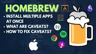 03 - Install multiple apps with brew in macOS