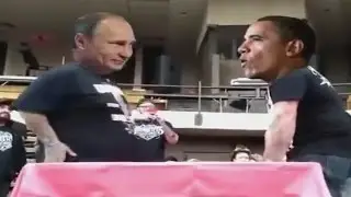 Dođi čiči! Putin razneo vaspitnu Obami :)