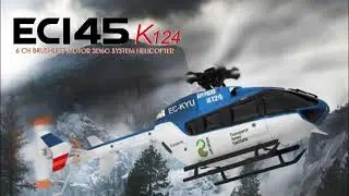 How to Fly 3D RC Helicopters with XK K124 EC145