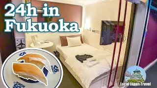 FIRST TIME Travel To Fukuoka In FIRST CLASS CAPSULE Hotel