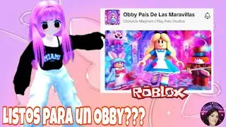 🥰Jugamos #roblox el Obby de Alicia en el país de las Maravillas 🤩
