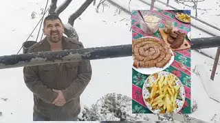 Стихия. Замело. Метель. Одесса. Сидим без света.