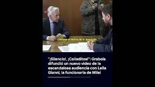 Difunden un nuevo video de la bochornosa pelea entre Grabois y la funcionaria de Milei