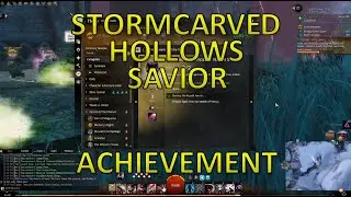 GW2 - Inner Nayos: Stormcarved Hollows Savior Achievement