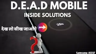 Samsung a13 dead solution | Mobile Repairing Course| Dead Mobile Fault Tracing!📱