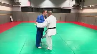 Okuri-Ashi-Baraï en réaction