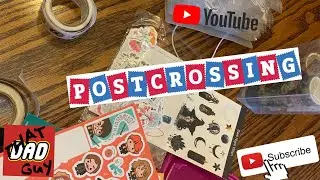 Postcrossing Fun with That Dad Guy: Decorating Your Postcards!