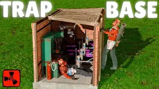 TRAP BASE İLE TÜRKLERİ ÇILDIRTTIM! | Rust Türkçe Solo
