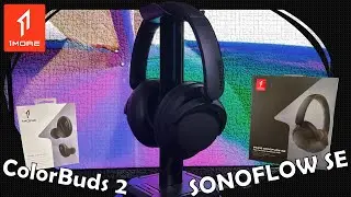 1MORE es impresionante! Los mejores por su precio. SONOFLOW SE & ColorBuds 2.