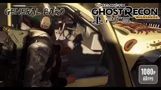 Ghost Recon - Ela Bosak alone against Wildlands - General Baro