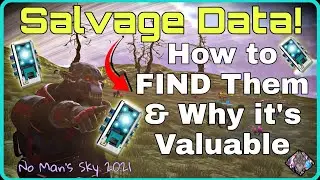 No Man's Sky Salvaged Data: How to FIND Them & Why it's Valuable