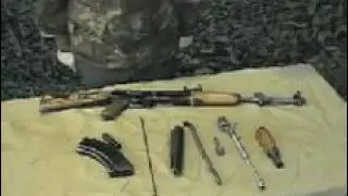 Порядок разборки AK 74
