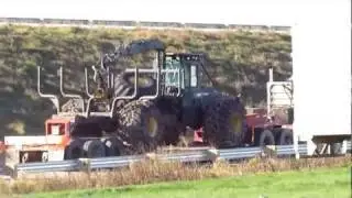 TimberJack 230A Being Transported