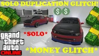 *SOLO* DUPLICATION MONEY GLITCH! (GTA 5 Online) Easy Dupe Street Cars SOLO!