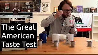Tasting along with James Hoffmann's Great American Coffee Taste Test!
