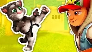 Talking Tom Gold Run vs Subway Surfers