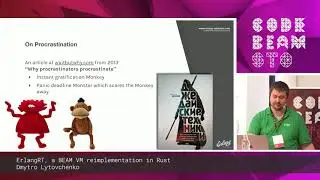 Dmytro Lytovchenko - ErlangRT, a BEAM VM reimplementation in Rust | Code BEAM STO 19