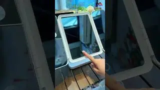 Foldable Makeup Mirror With Led Light #makeupmirror #foldablemirror #mirror