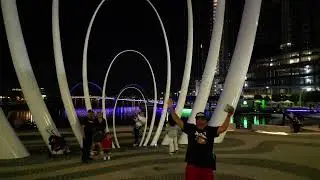 NIGHT VIEW @ ELIZABETH QUAY PERTH WA🇦🇺🇦🇺🇦🇺
