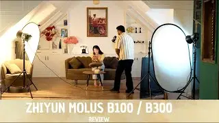 Best Lights For Content Creators & Film-maker | Zhiyun Molus B100 & B300