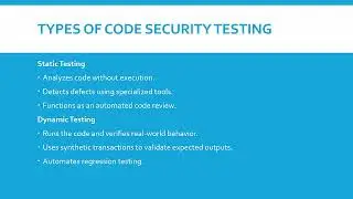 002 Code Security   Code Security Testing and Fuzz Testing
