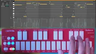 QuNexusRED MPE MIDI Sequencer and Arpeggiator by Keith McMillen Instruments - Ableton Live MPE Demo