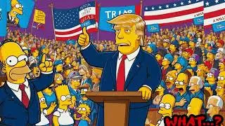 THE SIMPSONS  HOMER'S PRESIDENTIAL DEBATE WITH TRUMP  Movie Trailer 2024