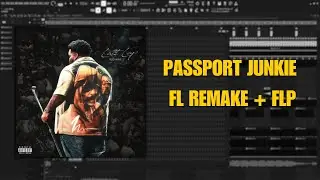 Rod Wave - Passport Junkie Instrumental  (Fl Studio Remake +  FLP)
